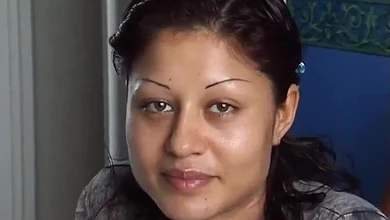 Кастинг у Вудманана для брюнетки из Сербии закончился жескачом с помощником и тройными оборотоми: писька,попа,рот.